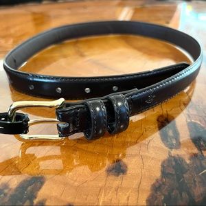 Beverly Hills Polo Club Black Leather Belt